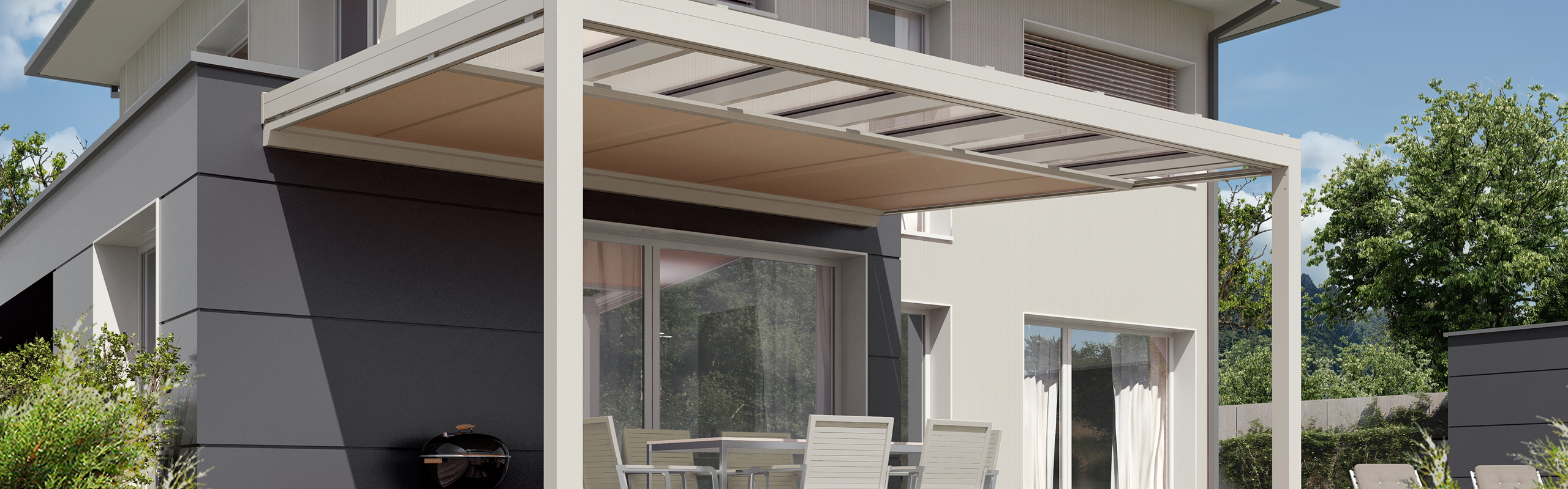 Das Glasdach Nyon<br><em>formschön und filigran</em>